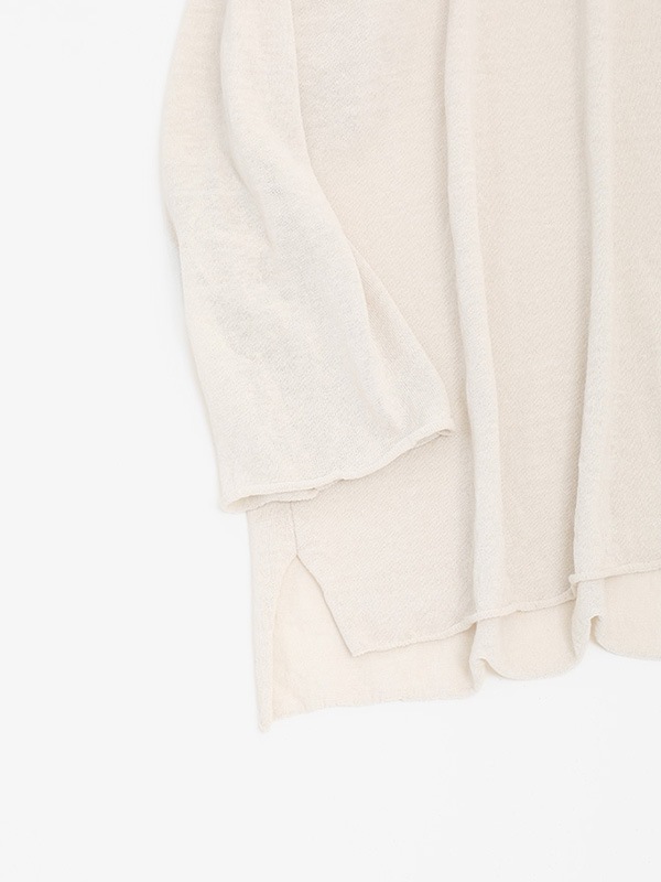 evam eva｜linen pullover｜ladies',tops