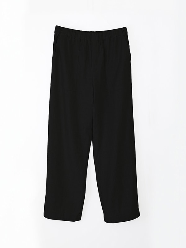 evam eva｜linen cotton wide pants [men's]｜men's