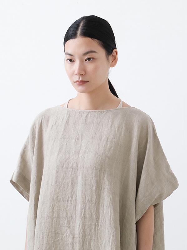 evam eva linen silk plating PO ゆったり evam eva linen silk plating PO ゆったり