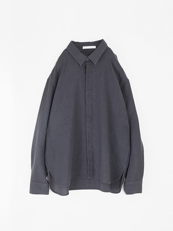 evam eva water linen shirts ウォーターリネンシャツ evam eva｜water linen shirt [men's]｜men's