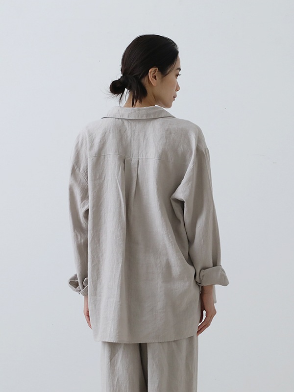 water linen shirt [men's]