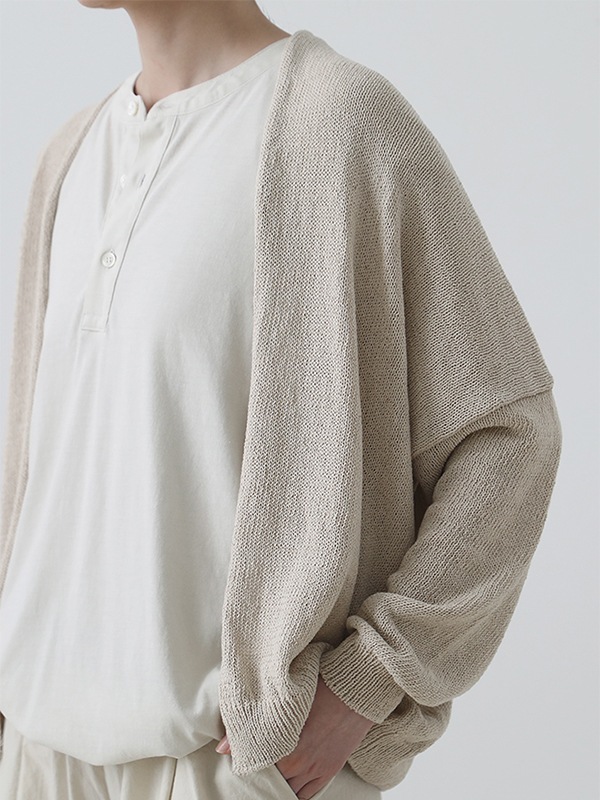 evam eva｜coil yarn cardigan｜ladies'