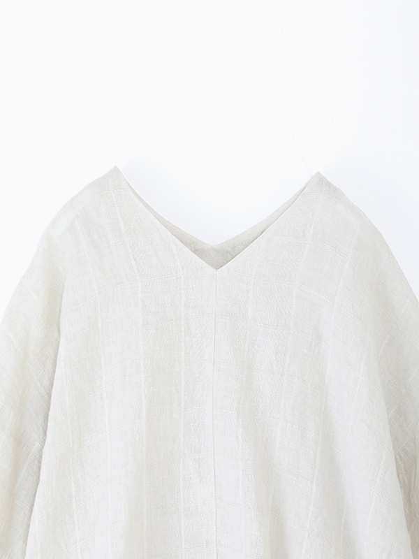 evam eva｜linen stitches pullover｜すべての商品
