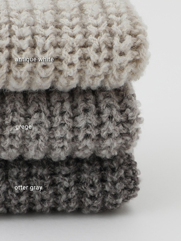 evam eva｜wool alpaca pullover｜すべての商品