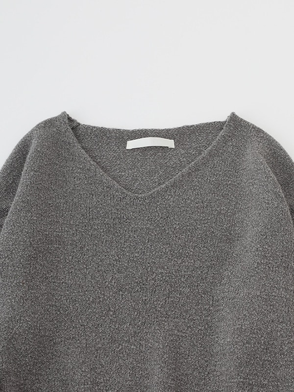 evam eva｜wool alpaca pullover｜すべての商品