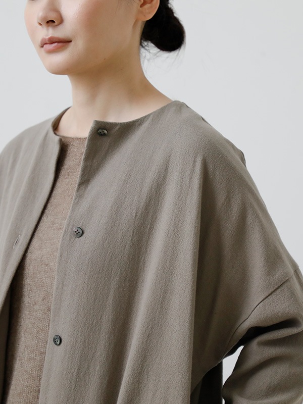 evam eva｜cotton shirt one-piece｜ladies',one-piece