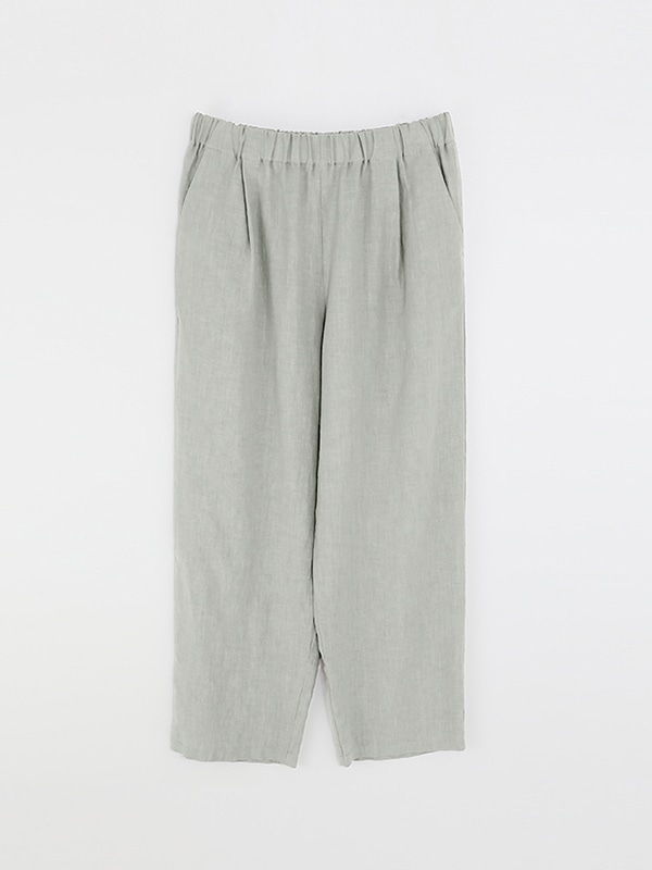 evam eva｜water linen wide pants｜ladies',bottoms