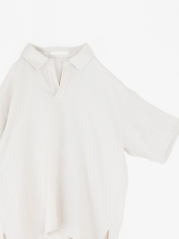 linen polo shirt [men's]