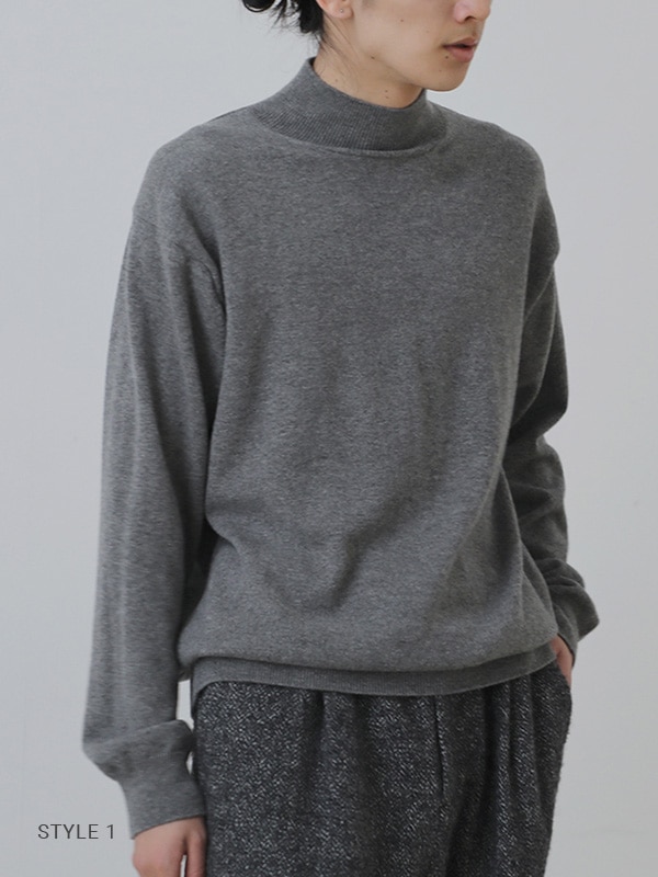 cashmere high neck [men's]