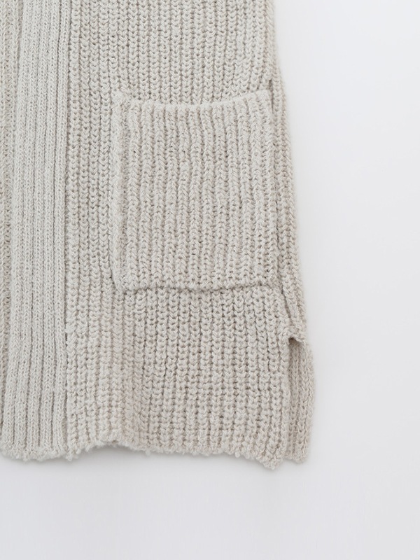 evam eva｜wool alpaca aze vest｜ladies',outer