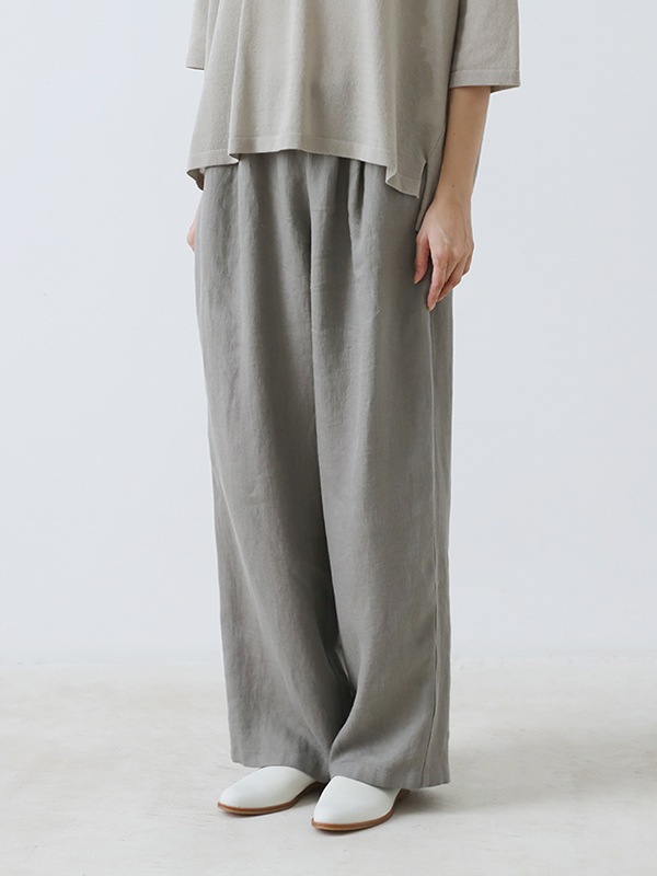 linen wide pants