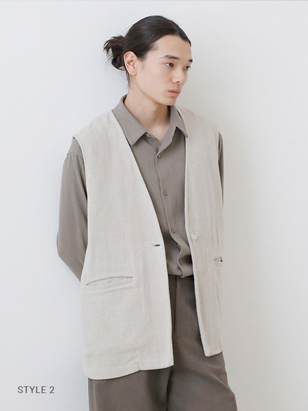 トップス evameva cotton shirt [men's] evam eva｜cotton shirt [men's]｜men's