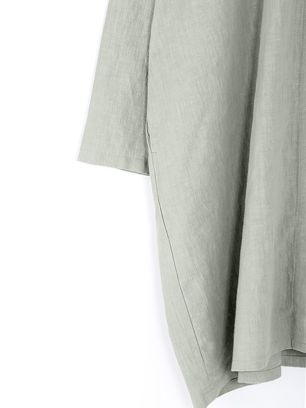 evam eva｜water linen tunic shirt｜ladies',tops