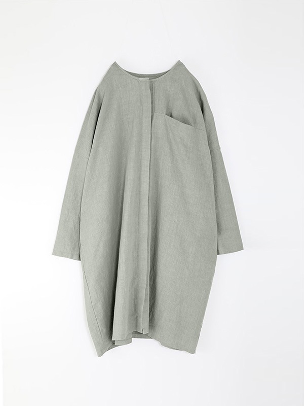 evam eva｜water linen tunic shirt｜ladies',tops