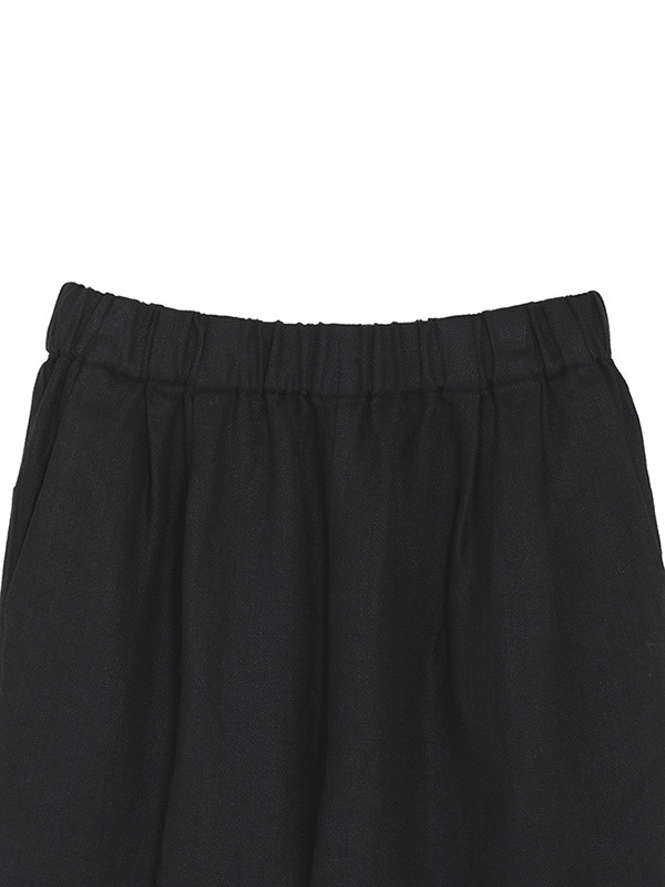 linen tuck pants
