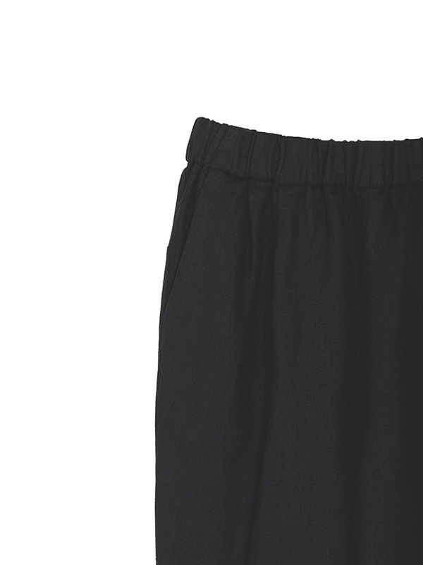linen tuck pants