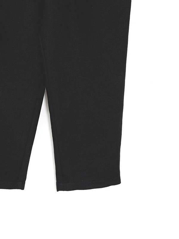 linen tuck pants