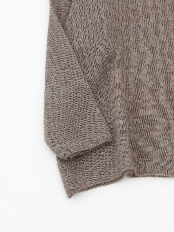 evam eva｜mohair silk pullover｜すべての商品