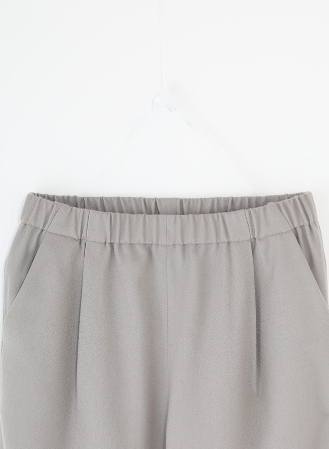 wool wide pants [men's]