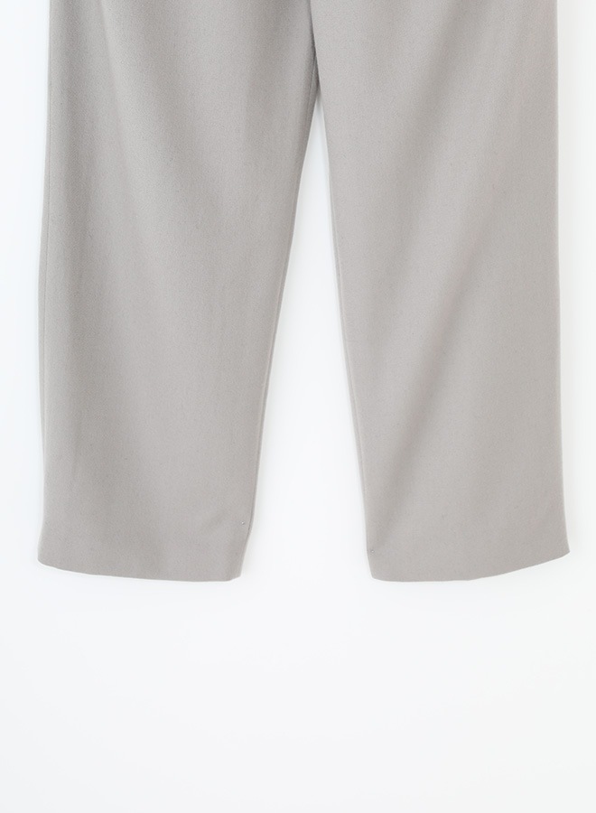 evameva Cotton wool twill pants Cotton evameva pants Wrap Pants