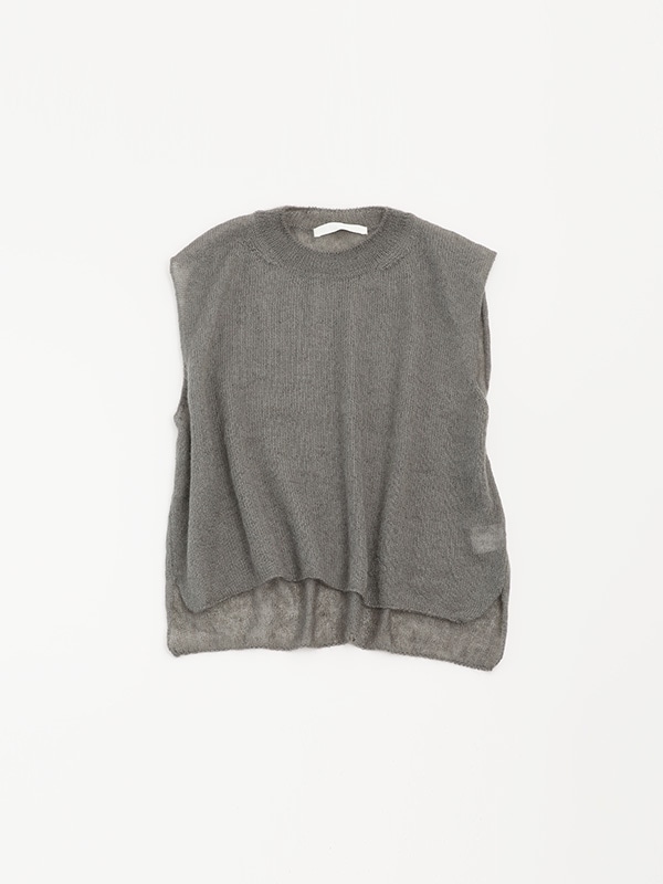 evam eva｜mohair silk vest｜ladies',tops