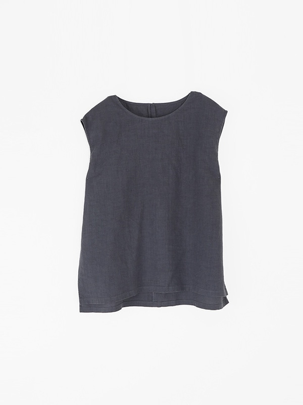 evam eva｜water linen sleeveless｜ladies',tops