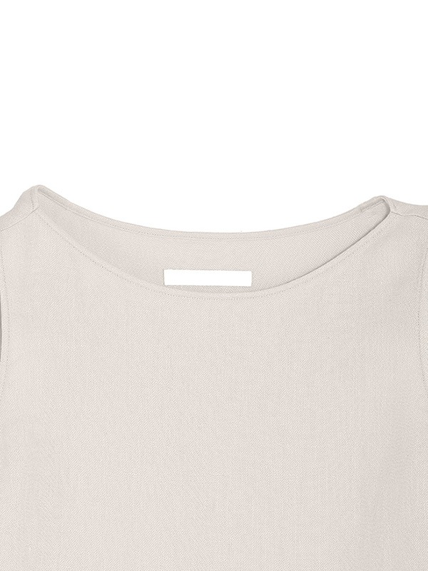 evam eva｜linen sleeveless｜ladies',tops