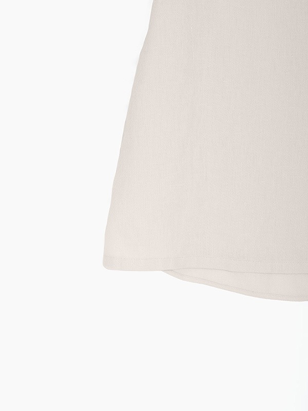linen sleeveless