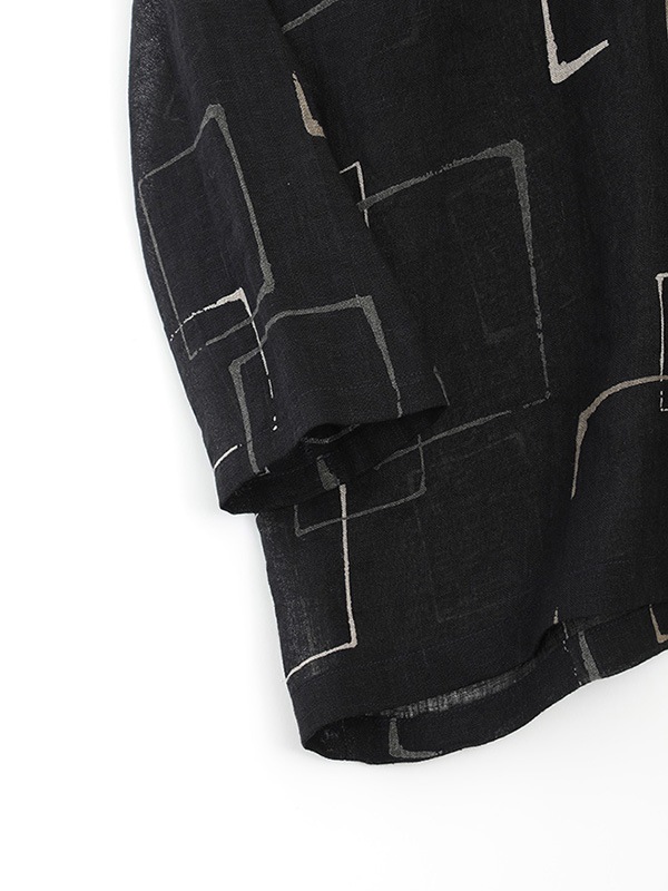 printed square shirt