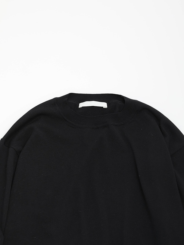 evam eva｜cotton cupro pullover [men's]｜men's