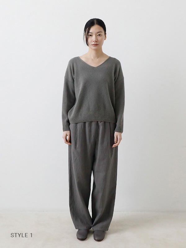 evam eva｜cashmere pullover｜ladies',tops