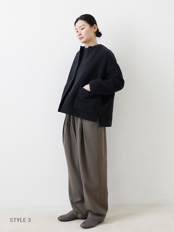 evam eva｜wool wide pants｜ladies',bottoms