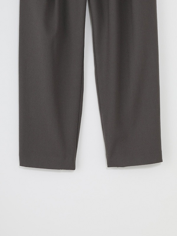 wool wide pants