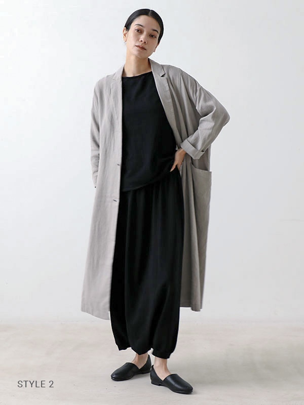 evam eva｜cotton sarrouel pants｜ladies',bottoms