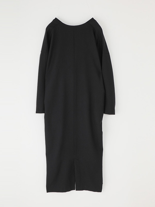 evam eva｜wool v neck one-piece｜ladies',one-piece