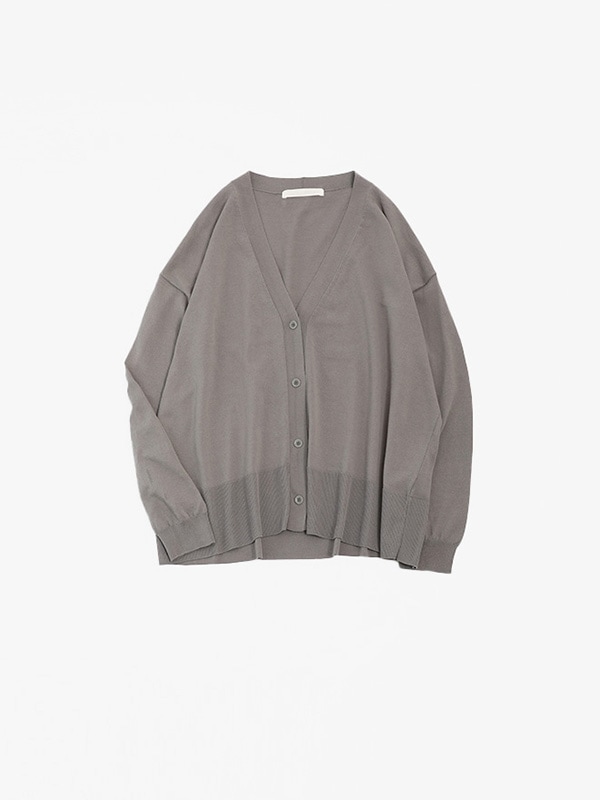 19SS エヴァムエヴァ ギマニットカーディガン コットンローブ ゆったり evam eva｜cotton cardigan｜ladies',tops