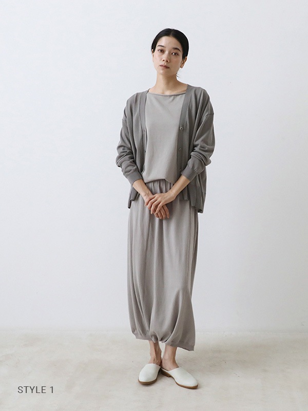 evam eva｜cotton cardigan｜ladies',tops
