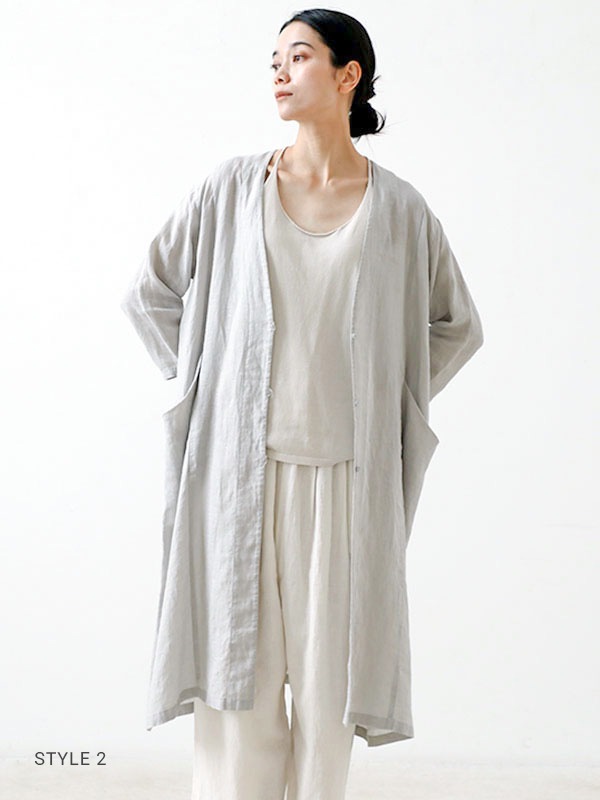 linen robe