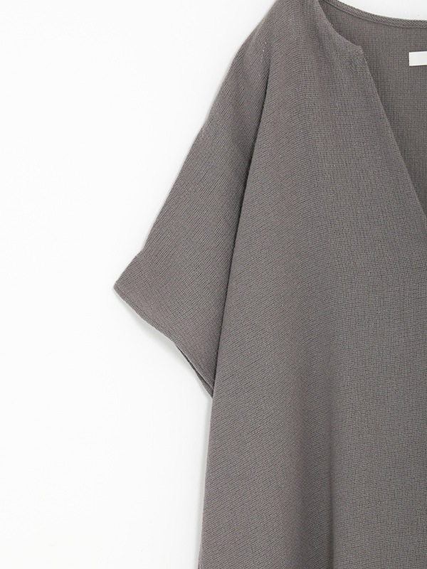 evam eva｜linen cotton poncho｜ladies',one-piece