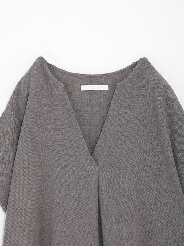 evam eva｜linen cotton poncho｜ladies',one-piece