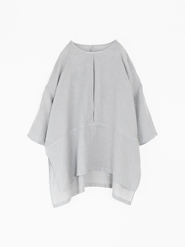 evam eva｜linen tuck pullover｜ladies',tops