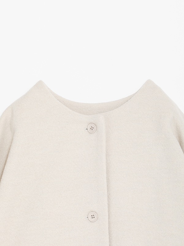 press wool middle coat