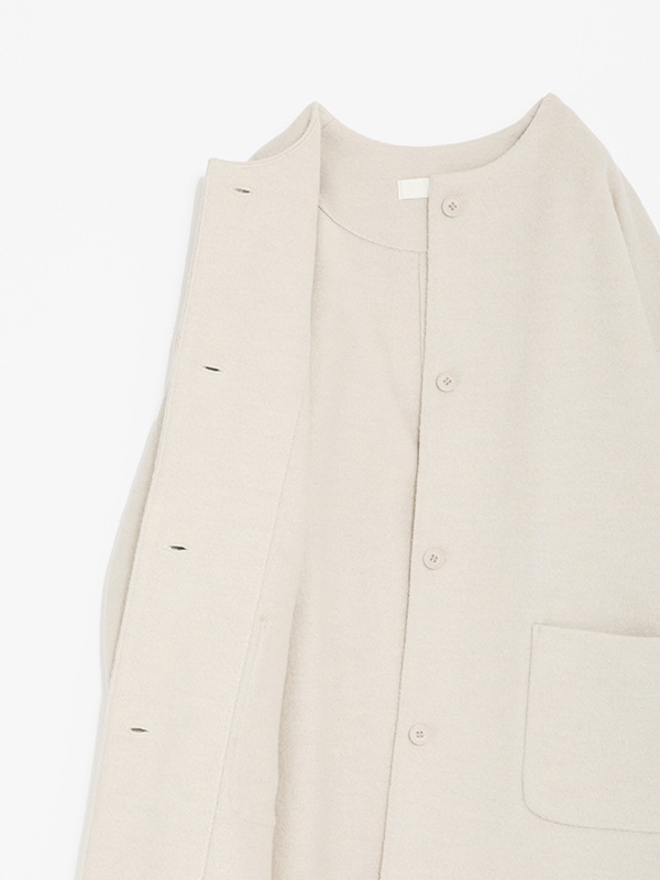 press wool middle coat