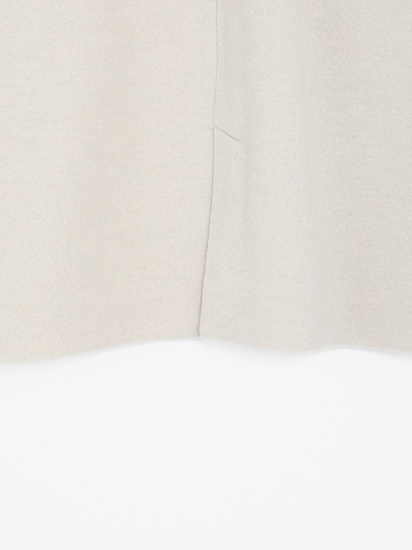 press wool middle coat