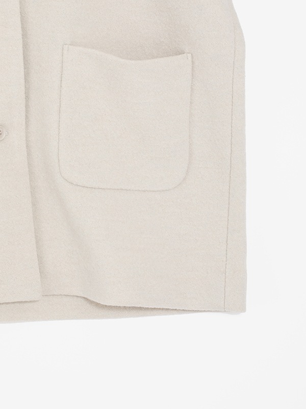 press wool middle coat