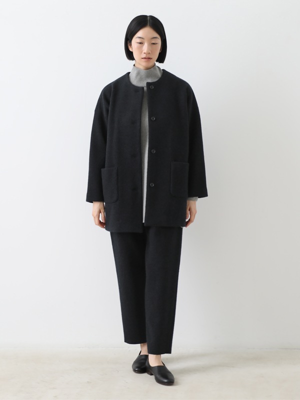 press wool middle coat