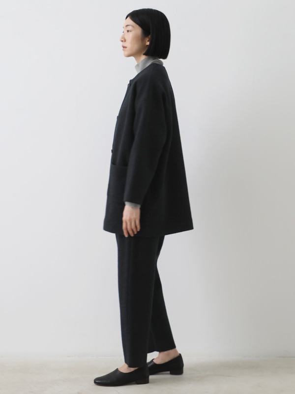 press wool middle coat