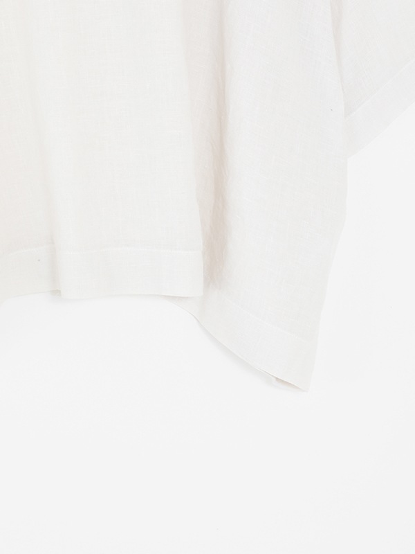 linen wide pullover