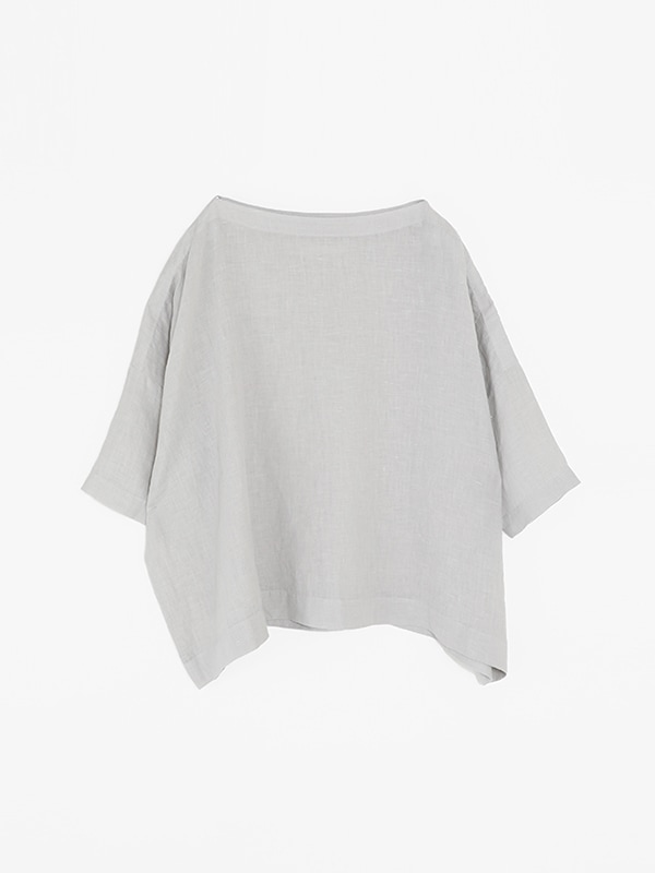 linen wide pullover