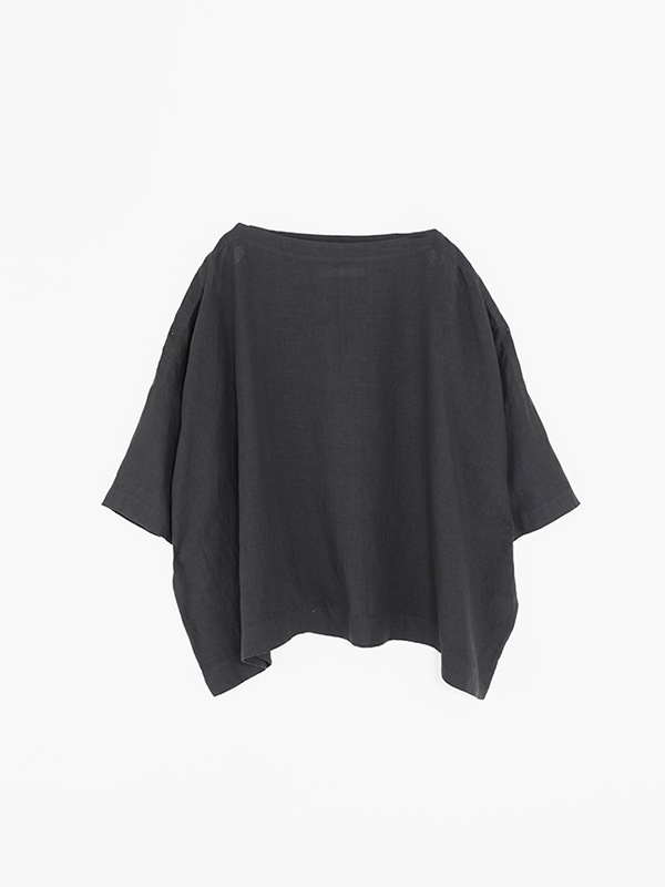 linen wide pullover